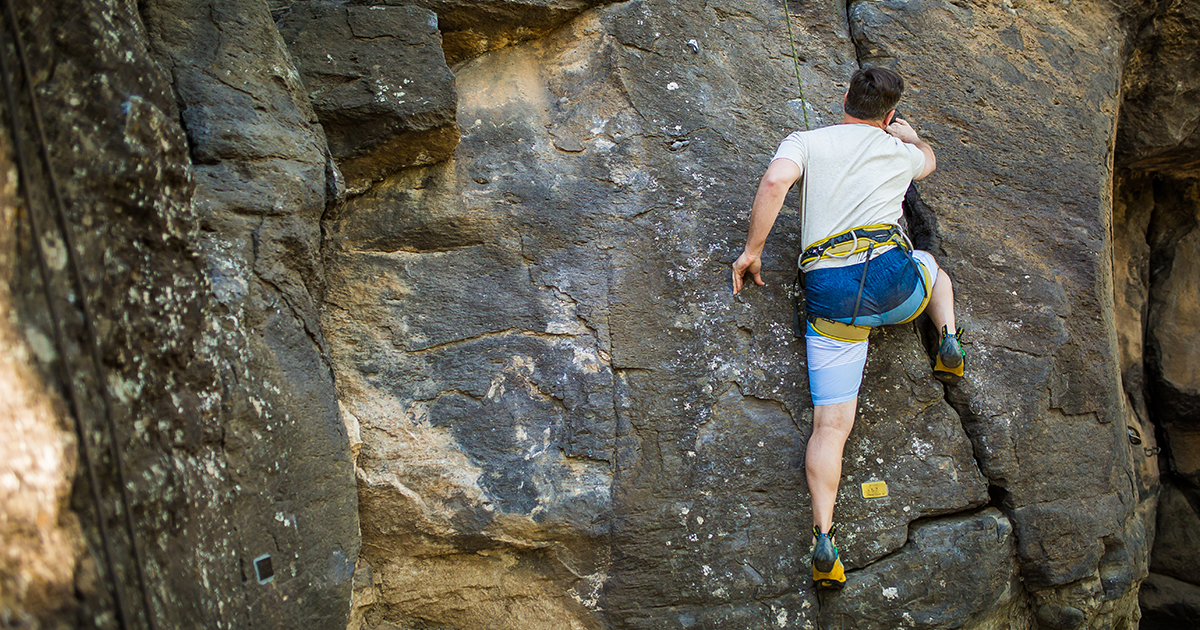 Rock Climbing In Southern Utah Near St. Veyo Pool