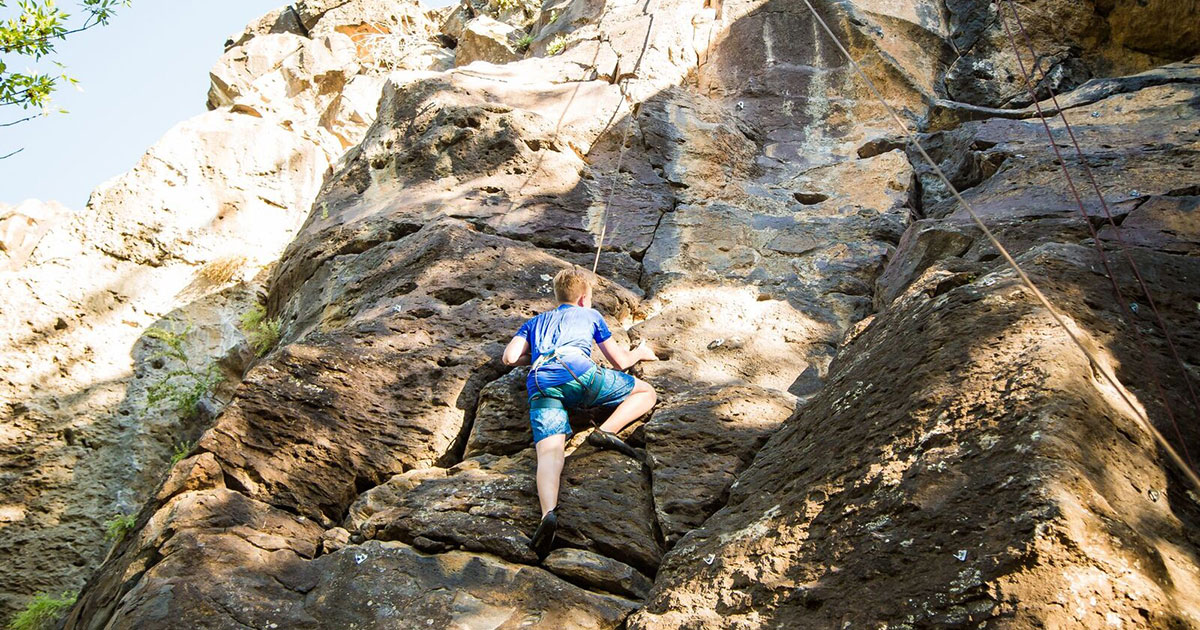Rock Climbing In Southern Utah Near St. Veyo Pool